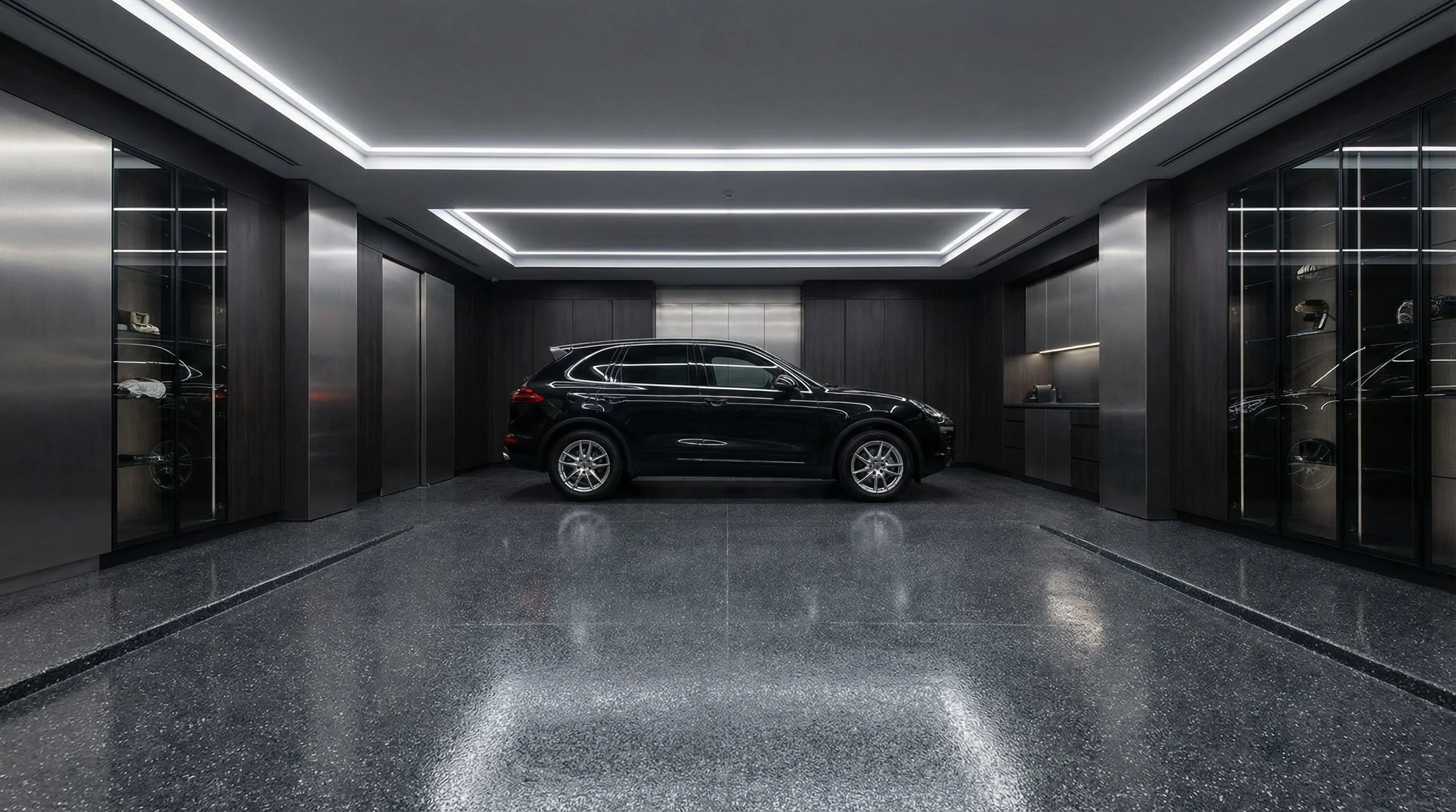 Professional concrete polishing